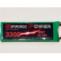 LIPO SPARKPOWER 2S 3300mah MPX CONNECTOR